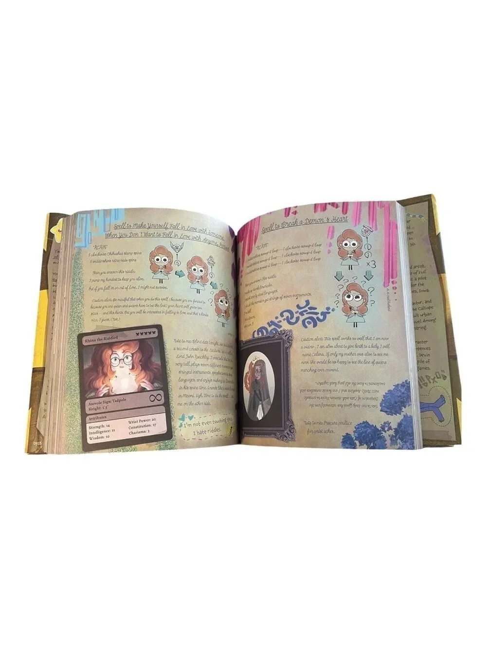 Star vs. the Forces of Evil: The Magic Book of Spells by Daron Nefcy, Hardcover.